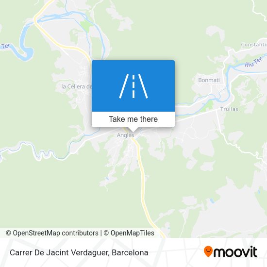 Carrer De Jacint Verdaguer map