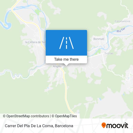Carrer Del Pla De La Coma map