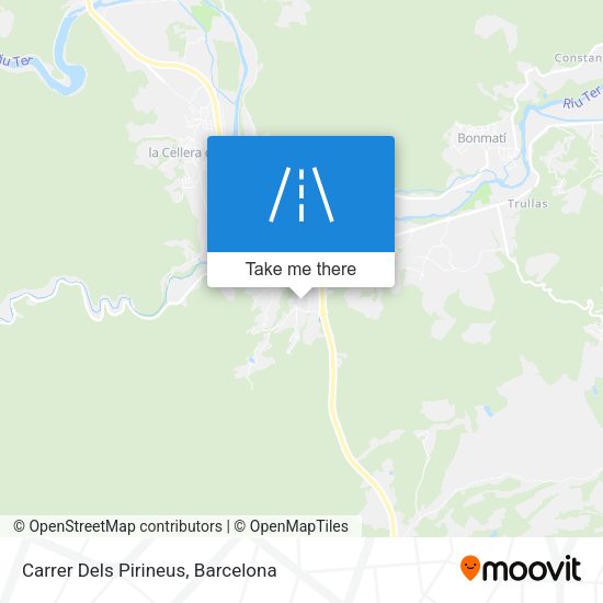 Carrer Dels Pirineus map