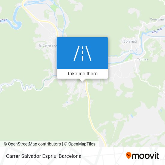 Carrer Salvador Espriu map