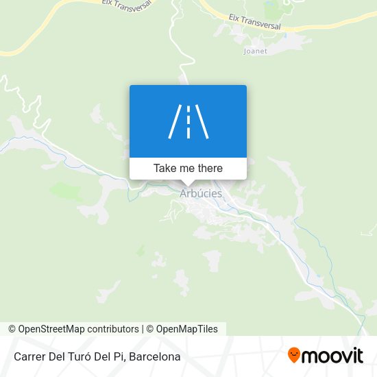 Carrer Del Turó Del Pi map