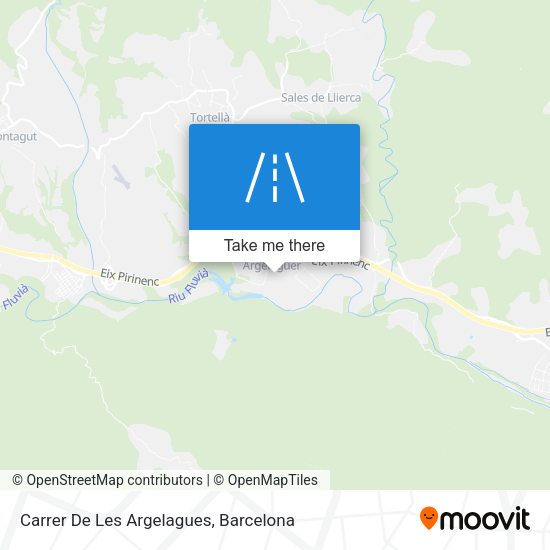 Carrer De Les Argelagues map