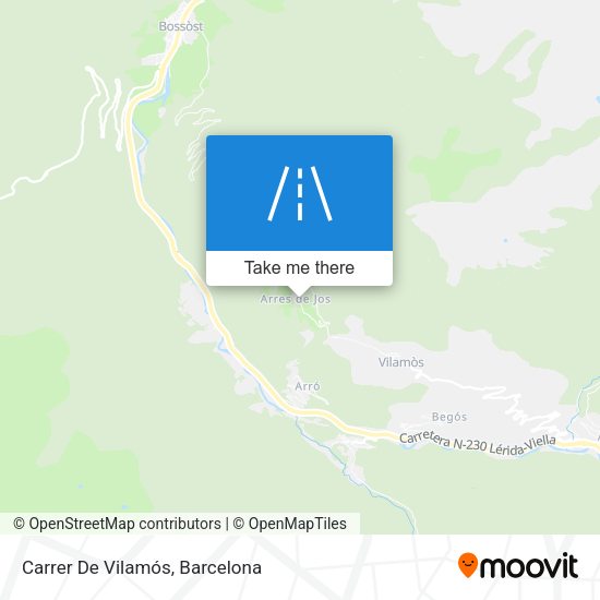 Carrer De Vilamós map