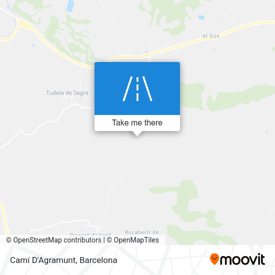 Camí D'Agramunt map