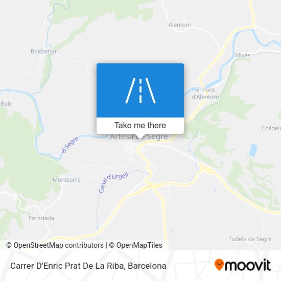 Carrer D'Enric Prat De La Riba map