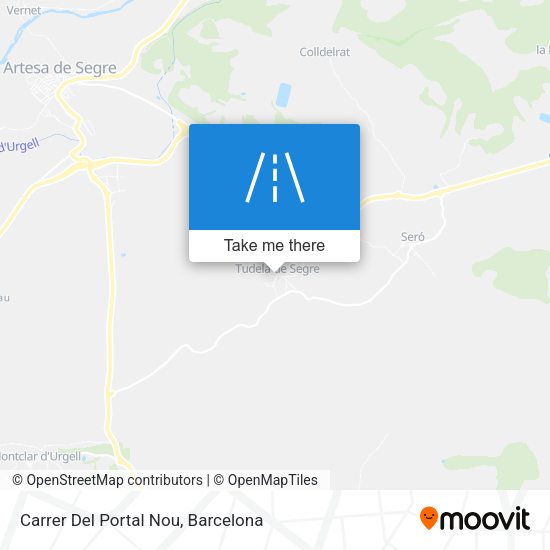 Carrer Del Portal Nou map