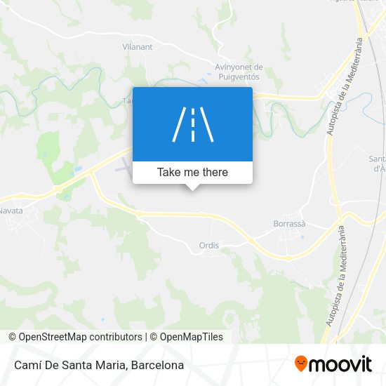 Camí De Santa Maria map