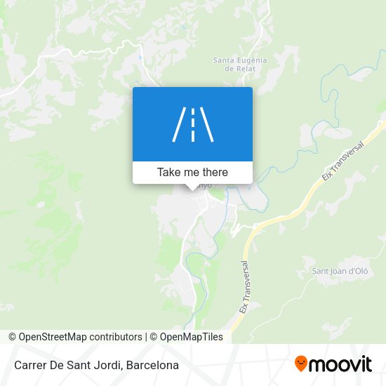 Carrer De Sant Jordi map