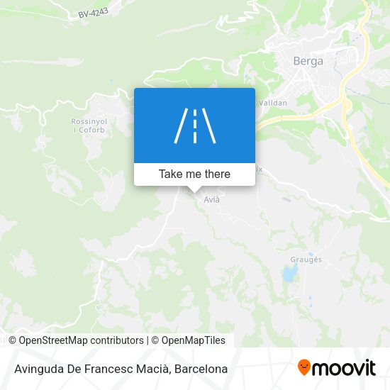 Avinguda De Francesc Macià map