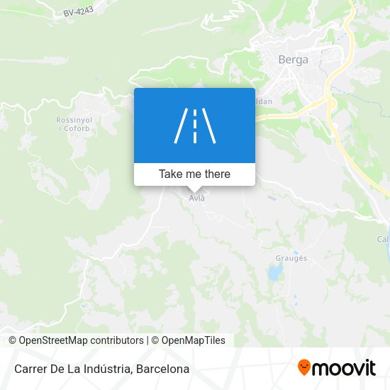 Carrer De La Indústria map