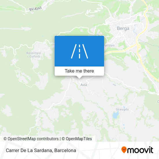 Carrer De La Sardana map
