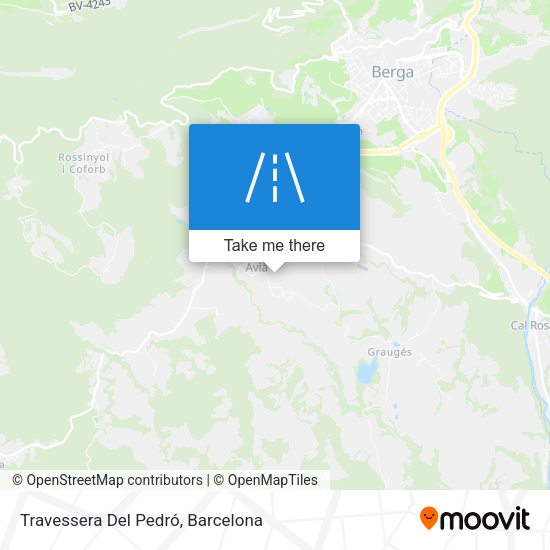 Travessera Del Pedró map