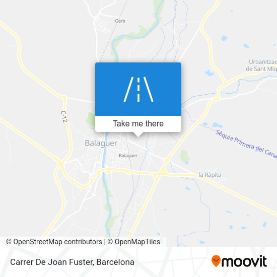 Carrer De Joan Fuster map