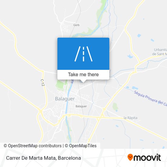 Carrer De Marta Mata map