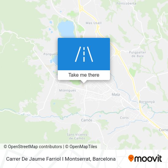 Carrer De Jaume Farriol I Montserrat map