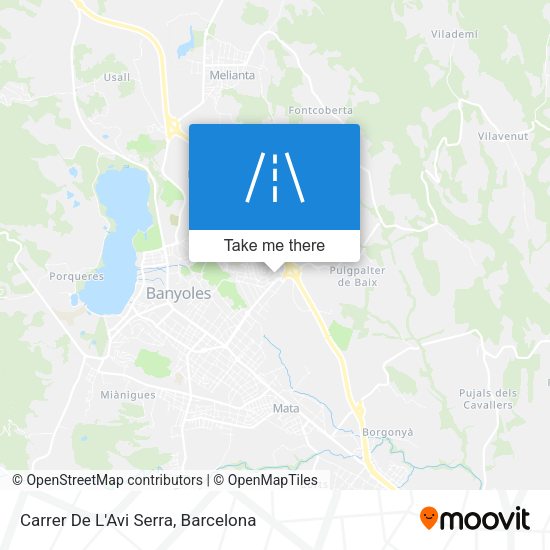 Carrer De L'Avi Serra map