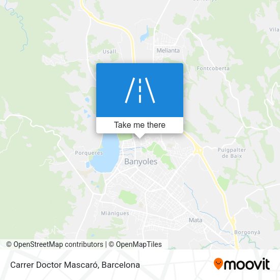 Carrer Doctor Mascaró map