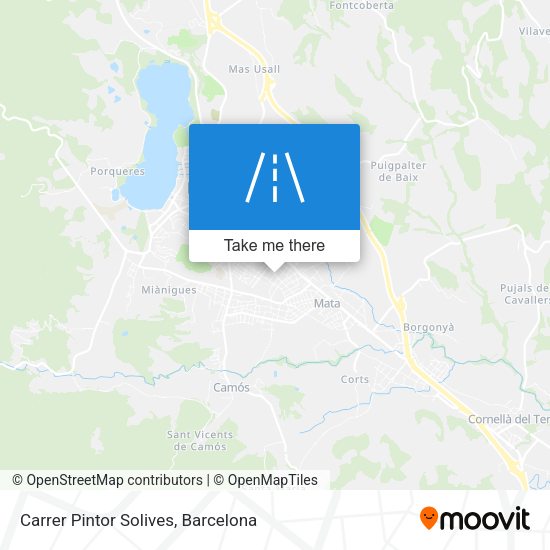 Carrer Pintor Solives map