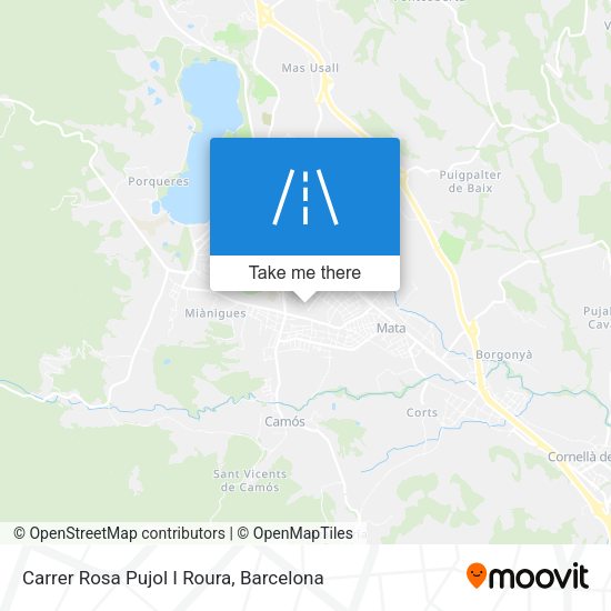 Carrer Rosa Pujol I Roura map