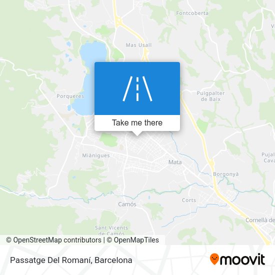 Passatge Del Romaní map