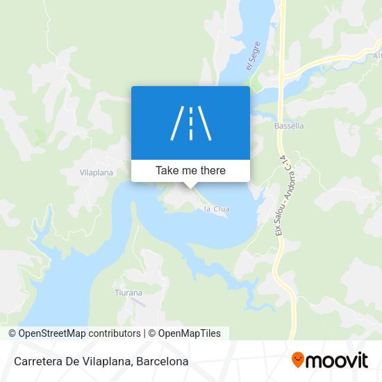 Carretera De Vilaplana map