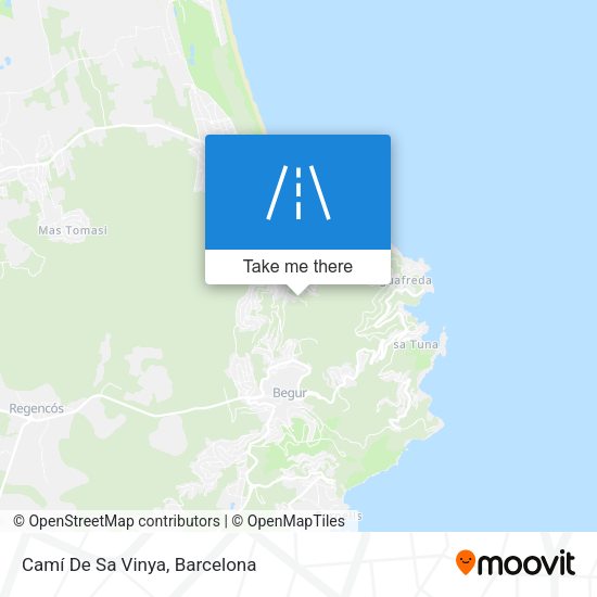 Camí De Sa Vinya map