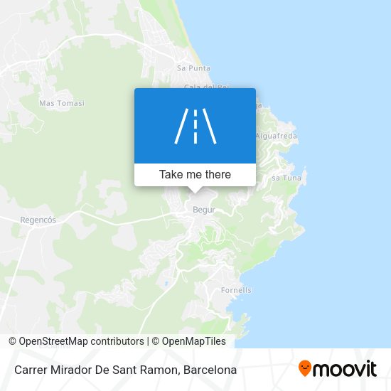 Carrer Mirador De Sant Ramon map