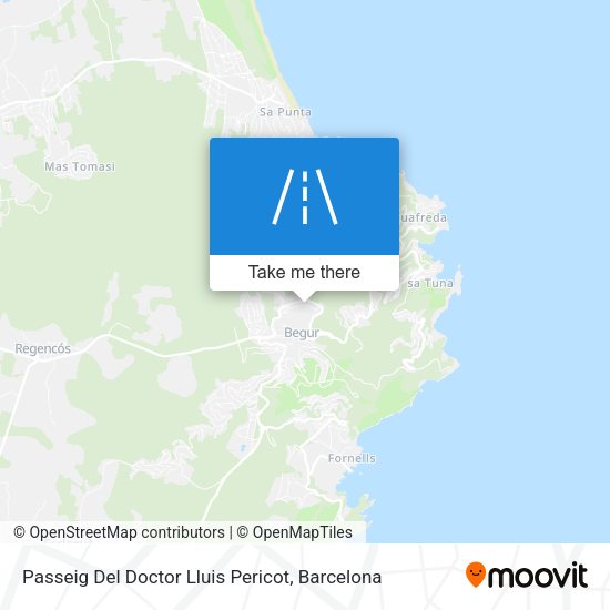 Passeig Del Doctor Lluis Pericot map