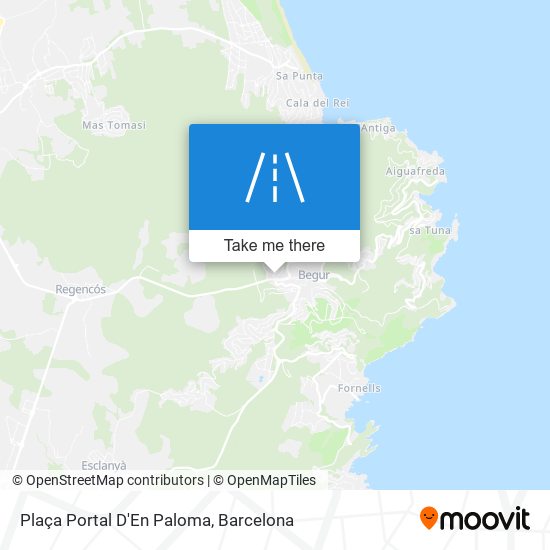 Plaça Portal D'En Paloma map