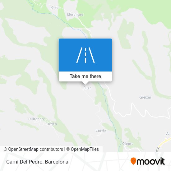 Camì Del Pedró map