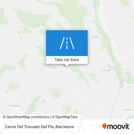 Carrer Del Tossalet Del Pla map
