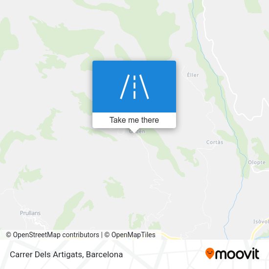 Carrer Dels Artigats map
