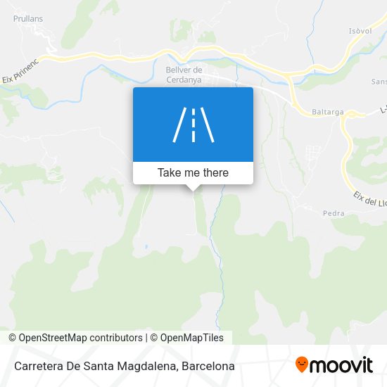 Carretera De Santa Magdalena map