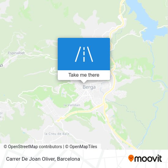 Carrer De Joan Oliver map