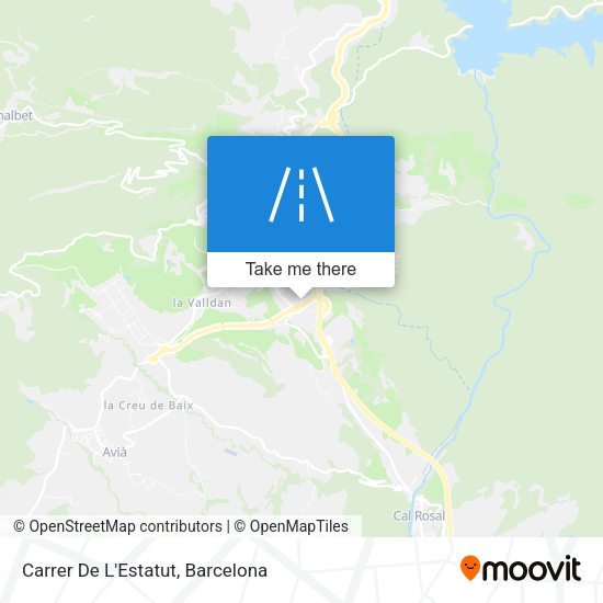 Carrer De L'Estatut map