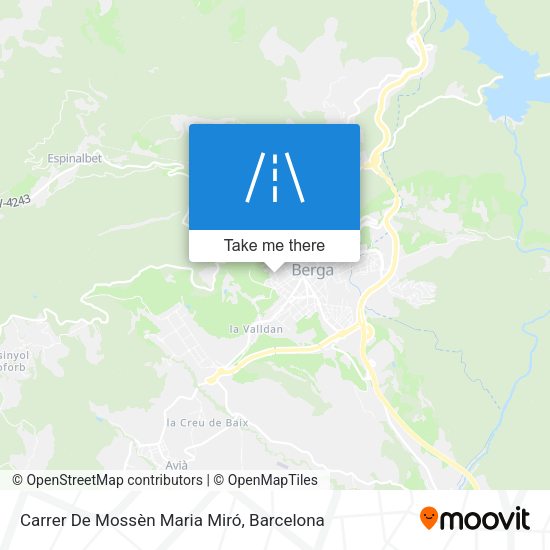 Carrer De Mossèn Maria Miró map