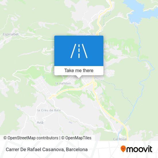 Carrer De Rafael Casanova map