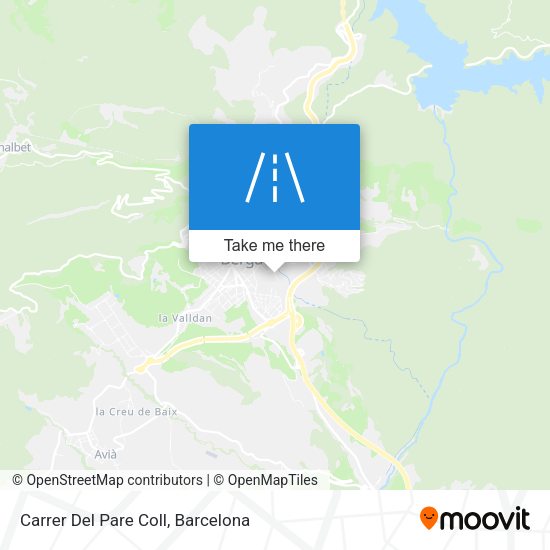 Carrer Del Pare Coll map