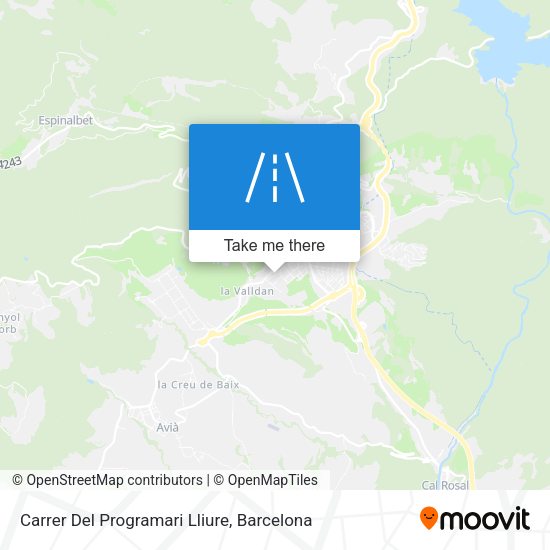 Carrer Del Programari Lliure map