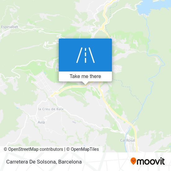 Carretera De Solsona map