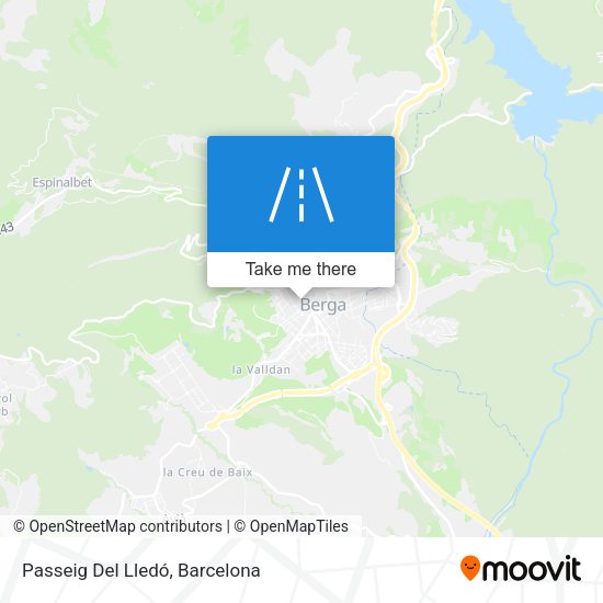 Passeig Del Lledó map