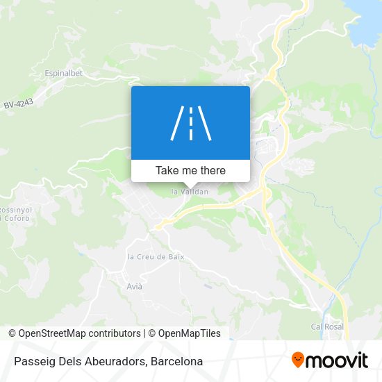 Passeig Dels Abeuradors map
