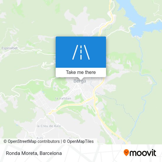 Ronda Moreta map