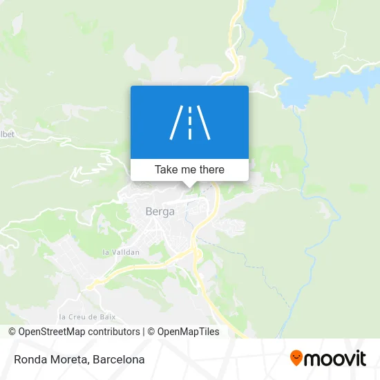 Ronda Moreta map