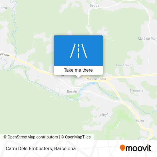 Cami Dels Embusters map
