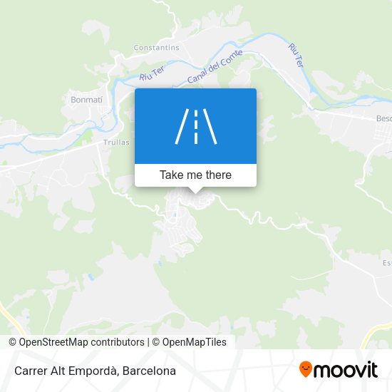 Carrer Alt Empordà map