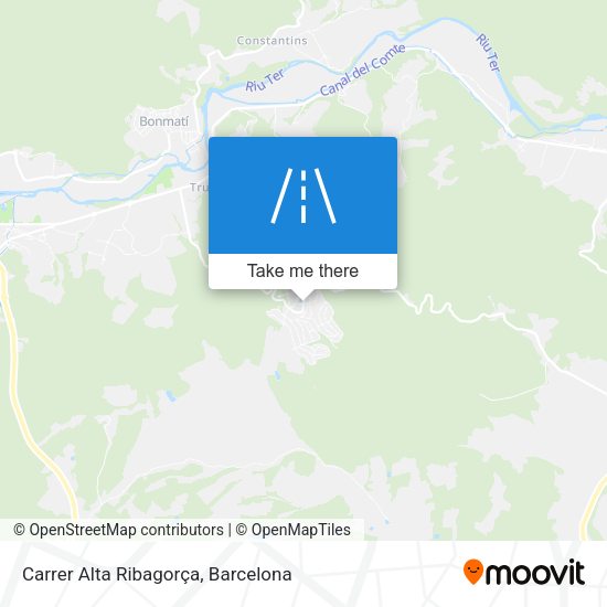 Carrer Alta Ribagorça map