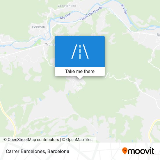 Carrer Barcelonès map