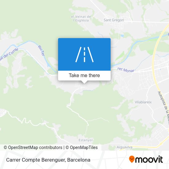 Carrer Compte Berenguer map
