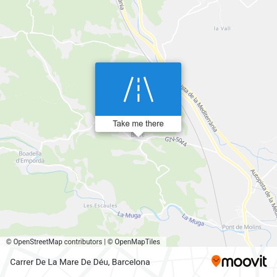 Carrer De La Mare De Déu map